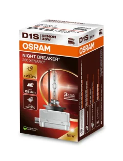 Лампа (картон 1шт) D1S 85В 35Вт PK32D-2 XENARC NIGHT BREAKER 220, Теплий білий 4500K Osram 66140XN2
