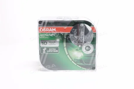 Лампа ксенонова D2S XENARC ULTRALIFE 85В, 35Вт, P32d-2 (компл) Osram 66240ULT-DUO