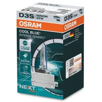 Лампочка D3S Cool Blue Intense NextGen (картон, 1 шт, 42В, 35Вт, тип гнізда: PK32D-5) OSRAM 66340CBN