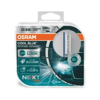 Лампочка D3S Cool Blue Intense NextGen (набір, 2 шт, 42В, 35Вт, тип гнізда: PK32D-5) OSRAM 66340CBN-HCB