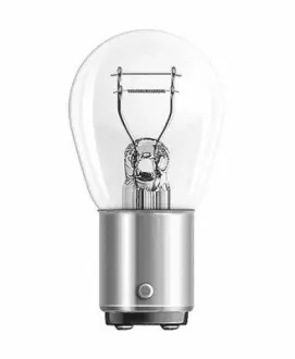 Лампочка Standard допоміжна P21/5W (5 шт, 12 В, 5/21 Вт, тип гнізда: BA15D) OSRAM 7240