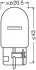 Автолампа 21W OSRAM 7504-2BL (фото 3)