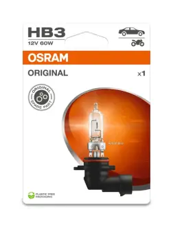 Лампочка HB3 Standard (упаковка-блістер, 1 шт, 12В, 60Вт, тип гнізда: P20D) OSRAM 9005-1BL