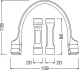 Набір гаражних ліхтариків інспекційний безпровідний (en) shoulder NECKLIGHT, тип лампочки LED, світловий промінь 115лм, потужність: 1,85 Вт, Li-Ion, IK07 Osram LEDIL413 (фото 3)