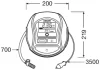 (EN) Wheel compressor 12В, 6,9Бар Osram OTI1000 (фото 3)