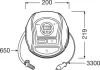 (EN) Wheel compressor 12В, 6,9Бар - акумуляторний насос для шин з цифровим світловим дисплеєм Osram OTI400 (фото 3)