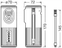 Компресор, 12V, бездротовий POWER BANK TYREinflate 2000 Osram OTIR2000 (фото 3)
