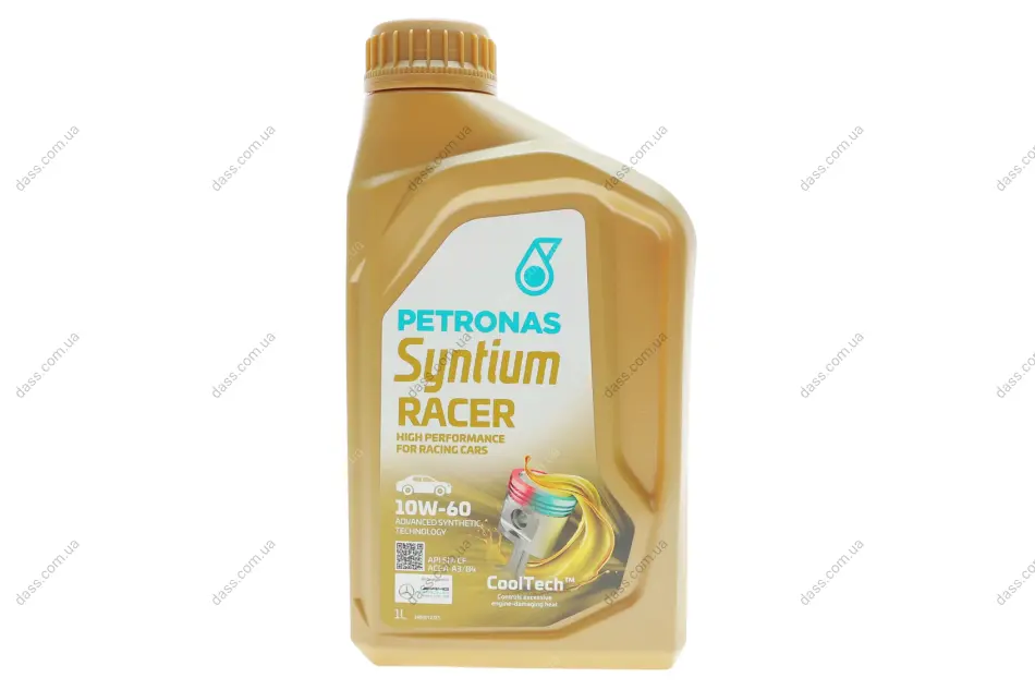Олива 10W60 SYNTIUM RACER (1L) (API SN/CF) (ACEA A3/B4) (FCA 955535-H3) Petronas 70000E18EU (фото 1)