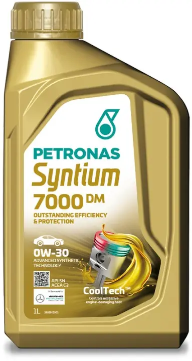 Олива 0W30 SYNTIUM 7000 DM (1L) (RN0700/MB 229.51/MB 229.52) (ACEA C3) (API SN) Petronas 70662E18EU (фото 1)