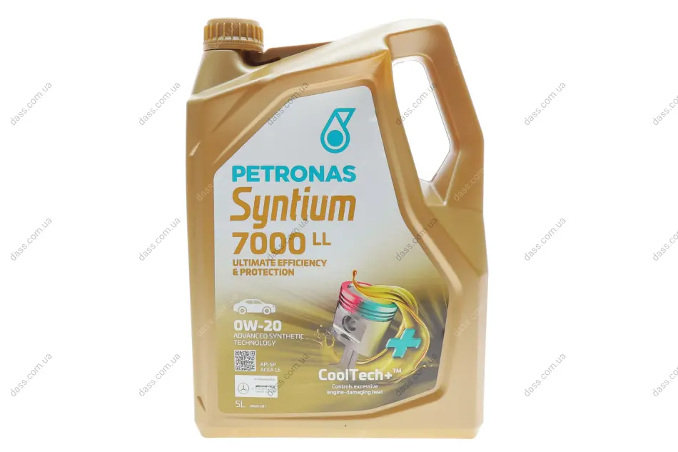 Олива 0W20 SYNTIUM 7000 LL (5L) (BMW LL-17 FE+) (API SP) (ILSAC GF-6A/ACEA C6) Petronas 70719M12EU (фото 1)