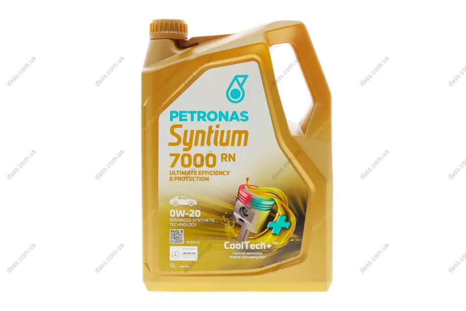 Олива 0W20 SYNTIUM 7000 RN (5L) (RN17 FE) (ACEA C5) Petronas 70733M12EU (фото 1)