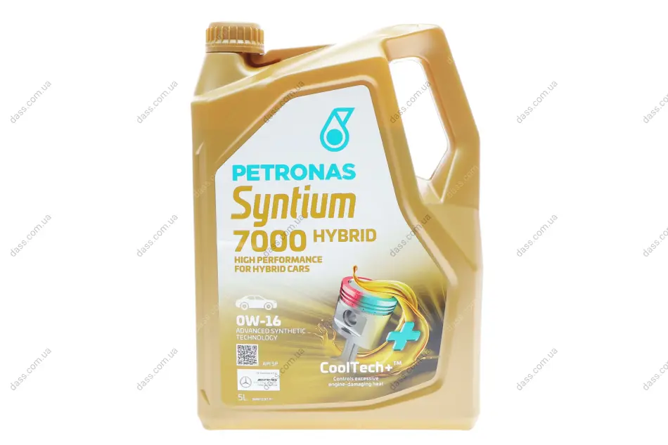 Олива 0W16 SYNTIUM 7000 HYBRID (5L) (API SP/ILSAC GF-6B) Petronas 70735M12EU (фото 1)