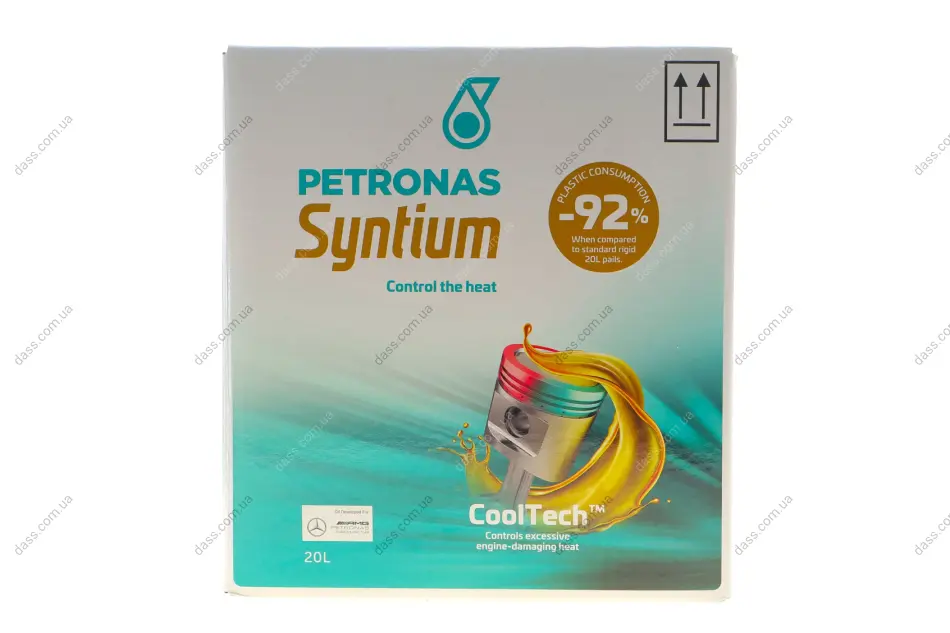 Олива 0W20 SYNTIUM 7000 HYBRID (20L) (API SP/ILSAC GF-6A) (GM dexos1 Gen 3/Ford WSS-M2C962-A1) упаковка BIB Petronas 70803RY1EU (фото 1)