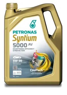 Олива 5W30 SYNTIUM 5000 AV (5L) (LL-04/VW 504 00/507 00/MB 229.51/Porsche C30) Petronas 70950M12EU