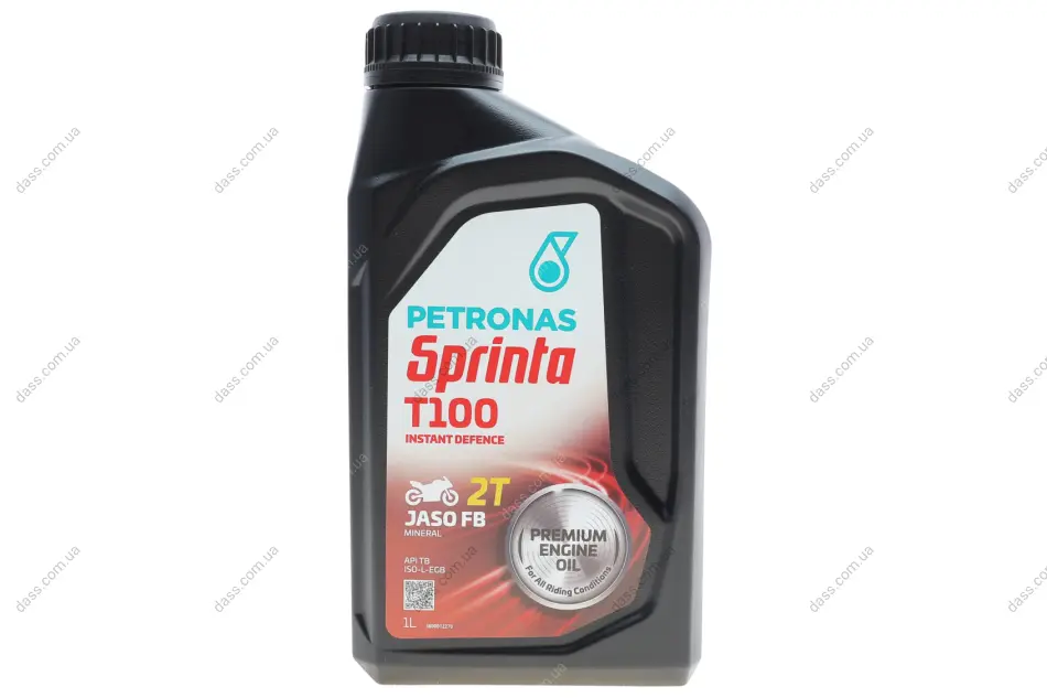 Олива SPRINTA T100 (1L) 2T (ISO-L-EGB/JASO FB) (API TB) Petronas 73122E15EU (фото 1)