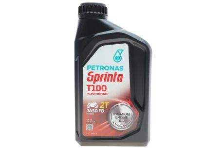 Олива SPRINTA T100 (1L) 2T (ISO-L-EGB/JASO FB) (API TB) Petronas 73122E15EU