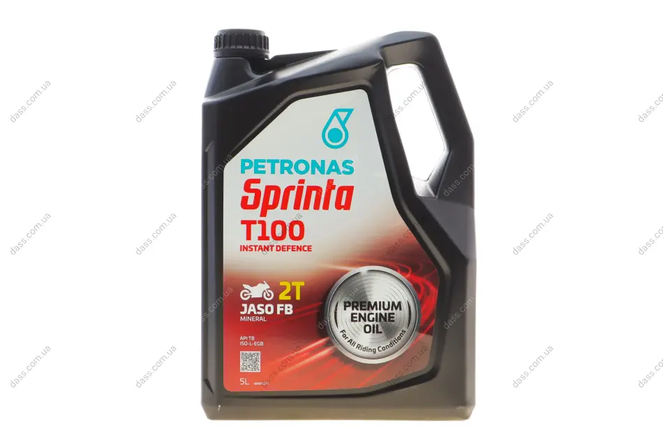 Олива SPRINTA T100 2T (5L) (JASO FB/API TB/ISO EGB) Petronas 73122M12EU (фото 1)
