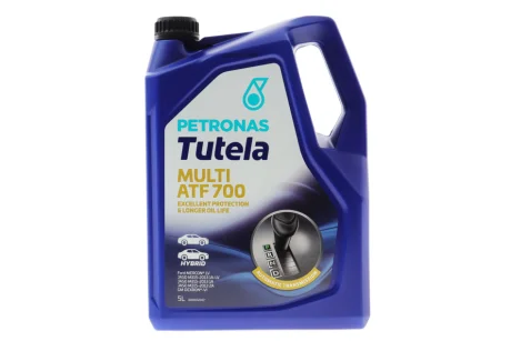 Олива TUTELA MULTI ATF 700 (5L) (DEXRON VI/ Ford MERCON LV/PSA B71 2340) Petronas 76151M12EU