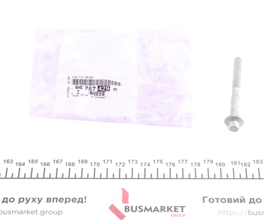 Болт форсунки JUMPER EVRO V (1 шт на 2-е форсунки) Peugeot/Citroen 9675742980 (фото 1)