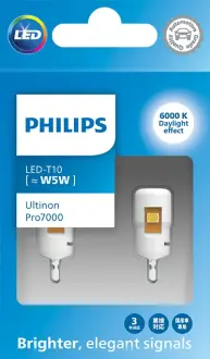 Комплект світлодіодних автоламп PHILIPS 11961CU70X2