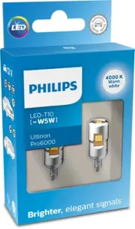 Автолампа світлодіодна PHILIPS 11961WU60X2