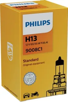 Автомобiльна лампа PHILIPS 9008C1