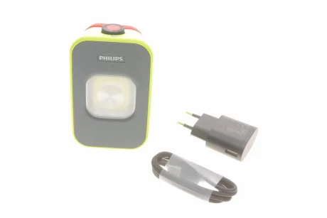 Ліхтарик-прожектор Xperion 6000 Flood Mini (6000K/режими 500lm/100lm/250lm/гачок 180°/магніт) Philips X60FLMI