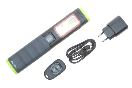 Ліхтарик інспекційний Xperion 6000 Pillar (6000K/режими 500lm/250lm/150lm/нахил 90°/УФ-світло/CRI95/гачок 360°/магніт) Philips X60UVPI