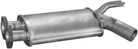 Глушник центр. BMW 520 POLMOSTROW 03.65