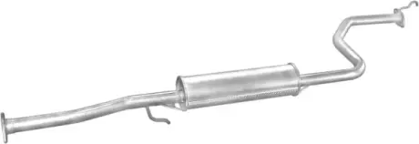 Глушник центр. HONDA CIVIC POLMOSTROW 09.57