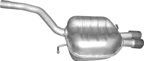 Глушник задн. (ое 3C0253609J) VW PASSAT 2.0 TFSi (2005-10) POLMOSTROW 30.105