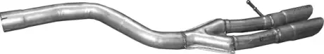 Труба вихлоп. (ое 3AA253681E) VOLKSWAGEN PASSAT 2.0 TDI (2010-) POLMOSTROW 30.160