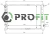 Радіатор охолоджування PROFIT 1740-0102 (фото 1)