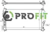 Радіатор охолоджування PROFIT 1740-0387 (фото 1)