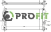 Радіатор охолоджування Profit 1740-0388 (фото 1)
