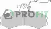 Тормозные колодки PROFIT 5000-0287 (фото 1)