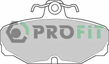 Гальмівні колодки PROFIT 5000-0398