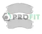 Тормозные колодки PROFIT 5000-0576 (фото 1)