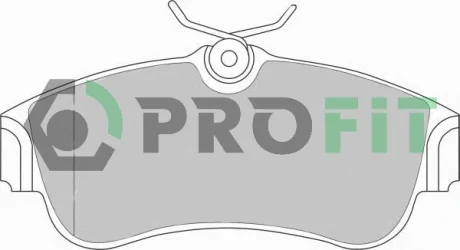 Гальмівні колодки дискові Profit 5000-0604