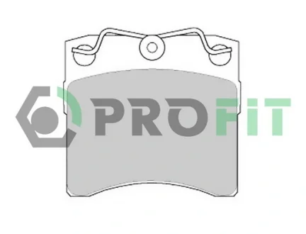 Фото - колодки гальмівні дискові PROFIT 5000-0722 Колодки гальмівні дискові PROFIT 5000-0722