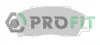 Колодки гальмівні дискові Profit 5000-0905 (фото 1)