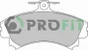 Колодки гальмівні дискові PROFIT 5000-1093 (фото 1)