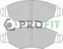 Тормозные колодки PROFIT 5000-1378 (фото 1)
