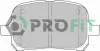 Тормозные колодки PROFIT 5000-1437 (фото 1)