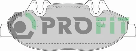 Тормозные колодки PROFIT 5000-1493