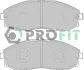 Гальмівні колодки PROFIT 5000-1498 (фото 1)
