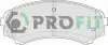 Гальмівні колодки PROFIT 5000-1603 (фото 1)