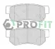 Тормозные колодки PROFIT 5000-1606 (фото 1)
