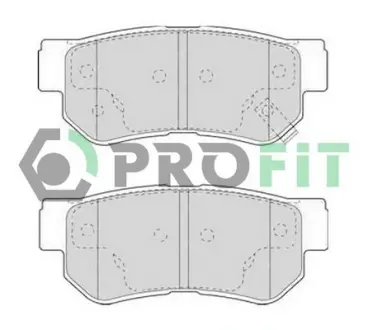 Тормозные колодки PROFIT 5000-1606