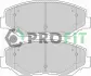 Тормозные колодки PROFIT 5000-1658 (фото 1)